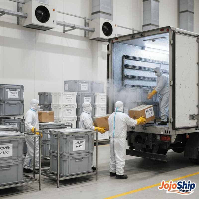 DHL temperature-controlled shipping from Vietnam