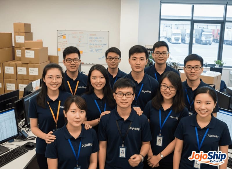 JojoShip Vietnam freight operations center