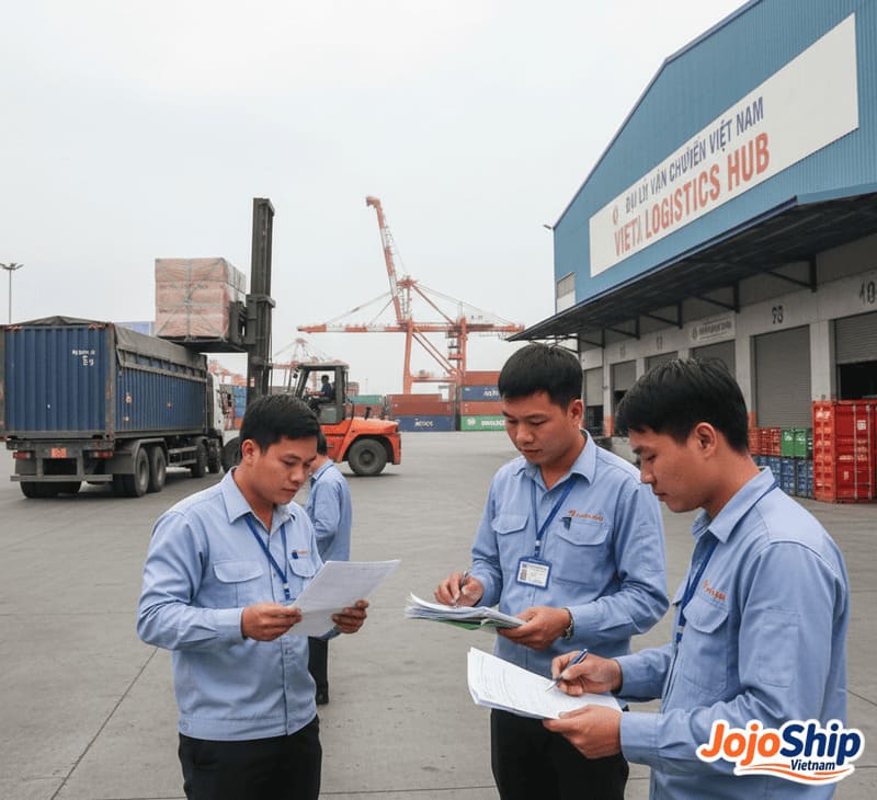 Freight forwarding operations center in Ho Chi Minh City